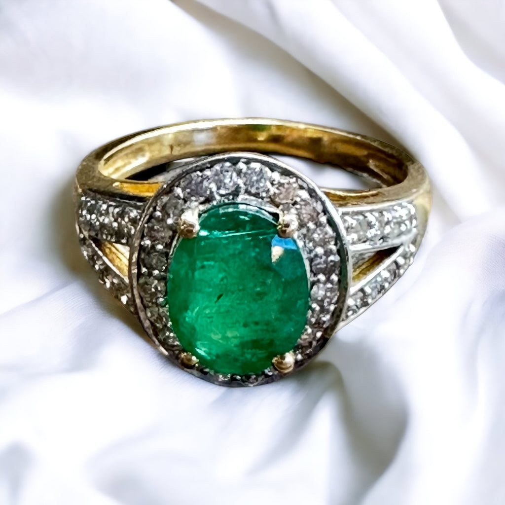 Emerald and Diamonds