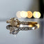 Engagement Ring Solitaire; 18 K G