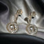 White Topaz Hat Dangles