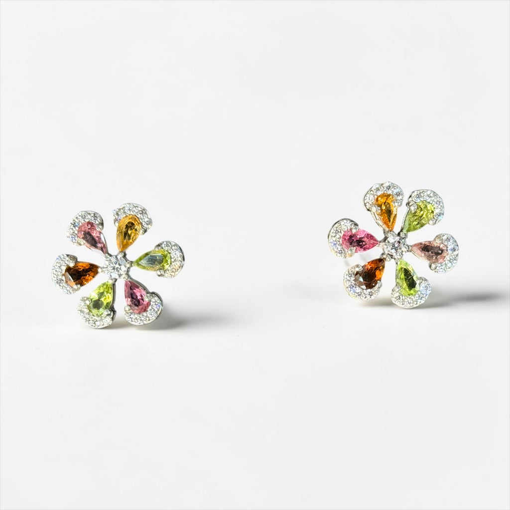 Multi-Tourmaline Petals