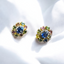 Multi Sapphire Stud