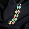 Turquiose, Ruby, Emerald necklace