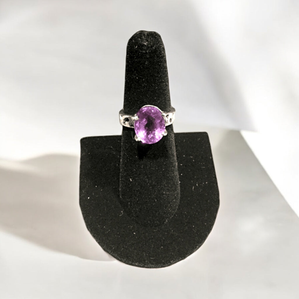 Amethyst Rose Cut