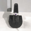 Amethyst Round With CZ