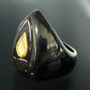 Black Onyx Polki Dome