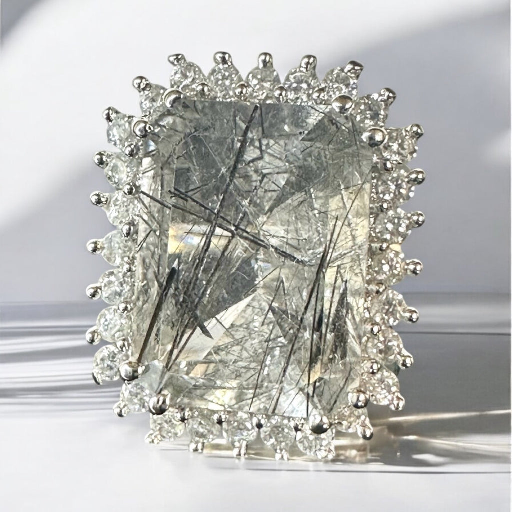 Quartz rutile