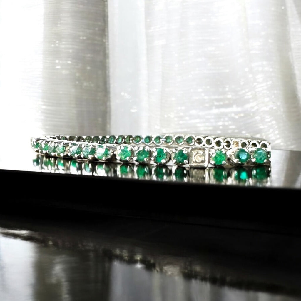 Emerald Tennis Bracelet
