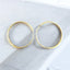 Medium 2 Silver Hoops