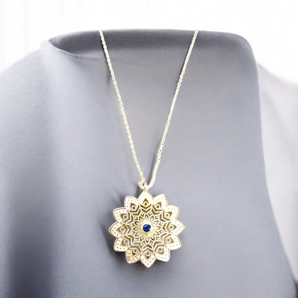221 Large Mandala Necklace
