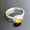 Flat Hat Silver Ring