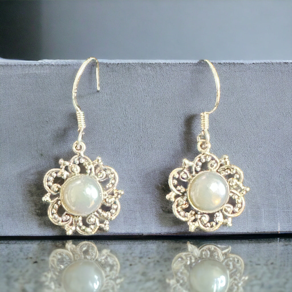 Pearl Filigree Flowers