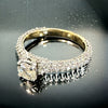 Engagement Ring Solitaire Frosted