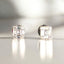 Invisible Square Diamond Studs