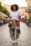 Patchwork Yoga Pants