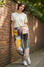 Patchwork Yoga Pants