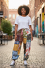 Patchwork Yoga Pants