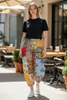 Patchwork Yoga Pants