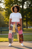 Patchwork Yoga Pants