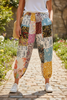 Patchwork Yoga Pants