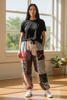 Patchwork Yoga Pants