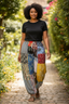 Patchwork Yoga Pants