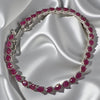 Ruby Radiance Tennis Bracelet