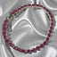 Ruby Radiance Tennis Bracelet