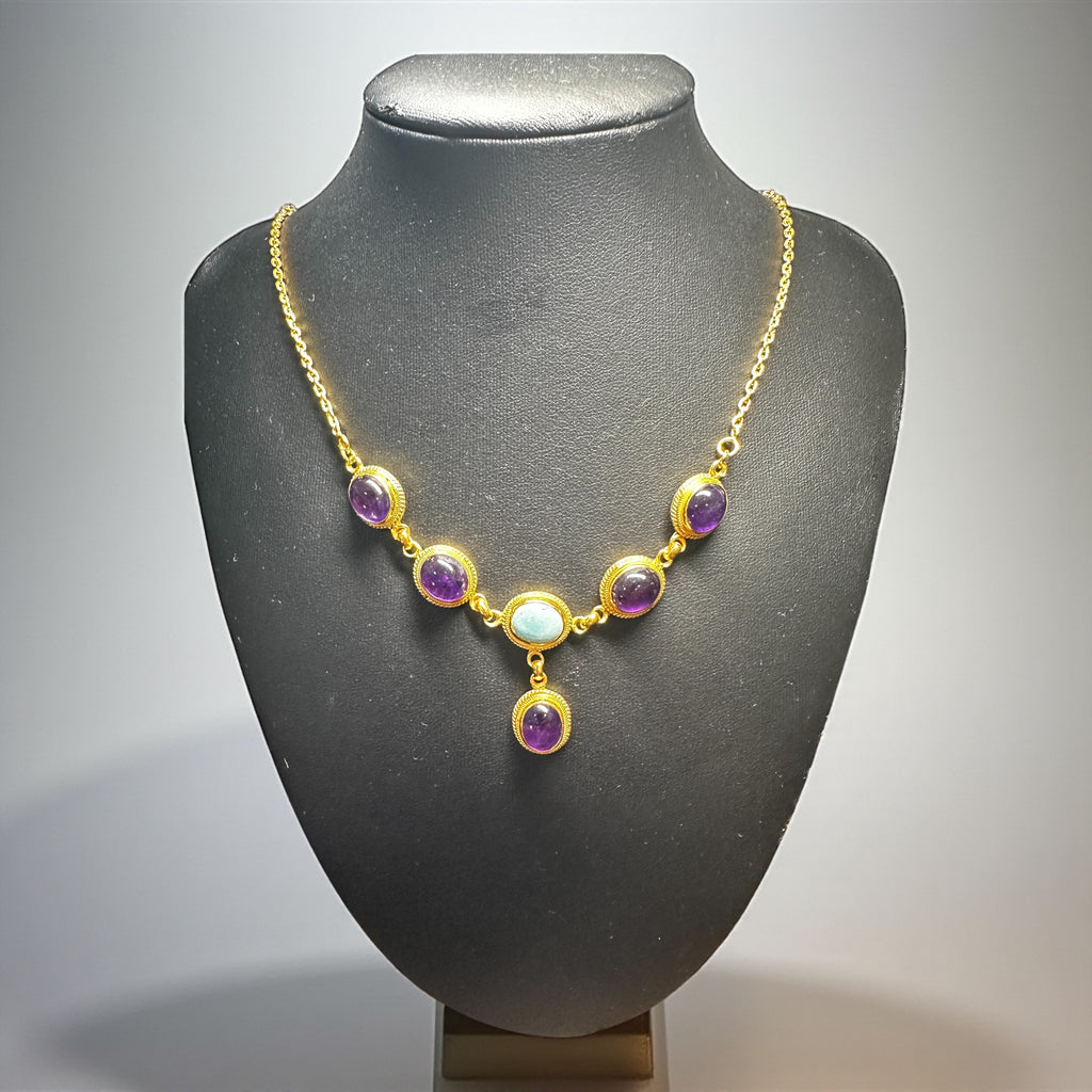 Amethyst & Turquoise Harmony