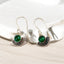 Sterling Silver Fan Earrings