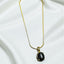 Black Star of India Necklace