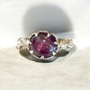 Silver Gem Leaf with Hidden Gem
