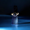 Silver Gem Leaf with Hidden Gem