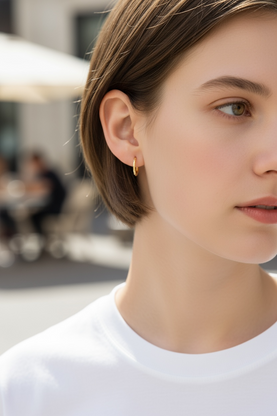 Small Gold Bali Hoops