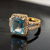 Blue Topaz Diamond
