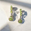 Peridot Heart Dangle
