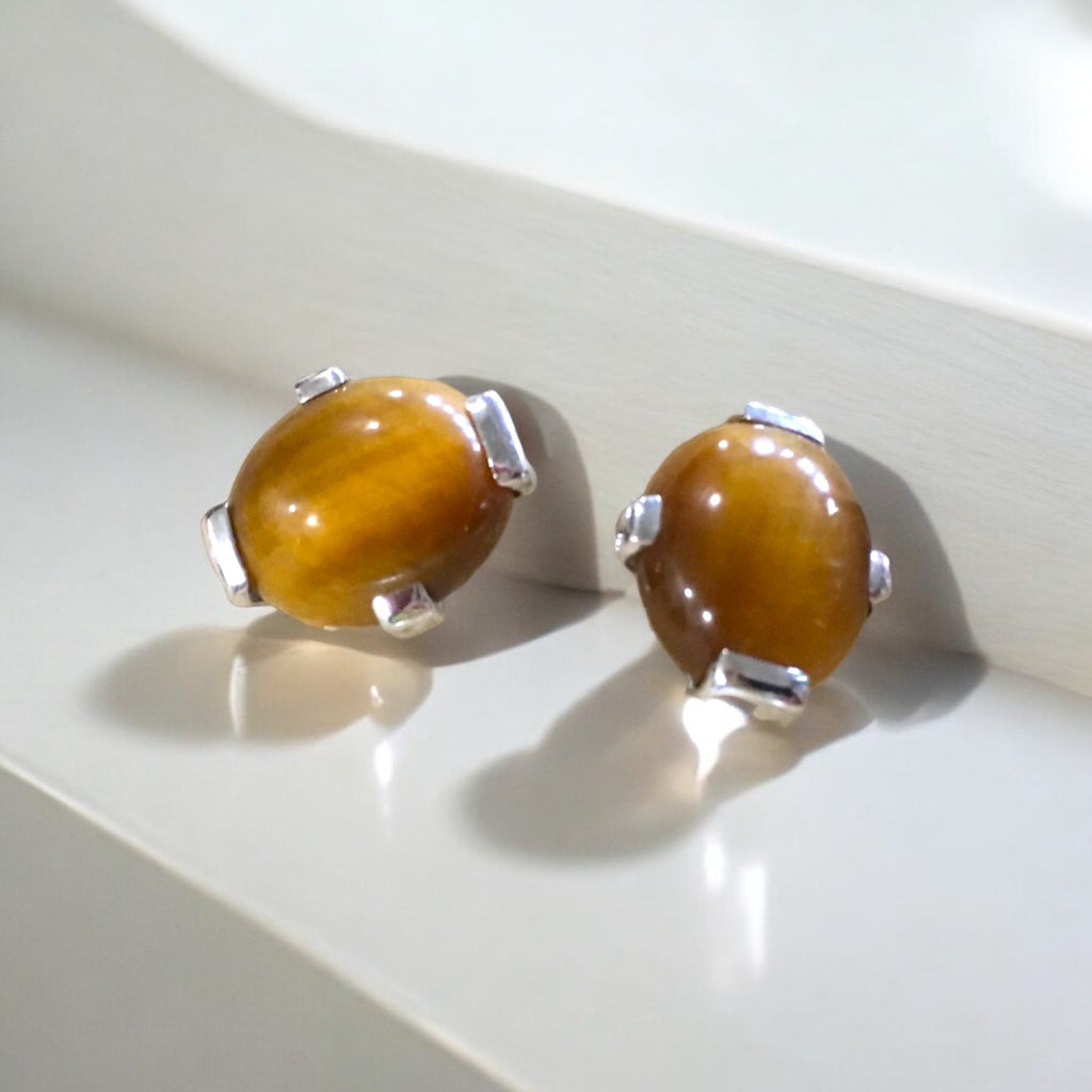 Tigers Eye Cuff Link