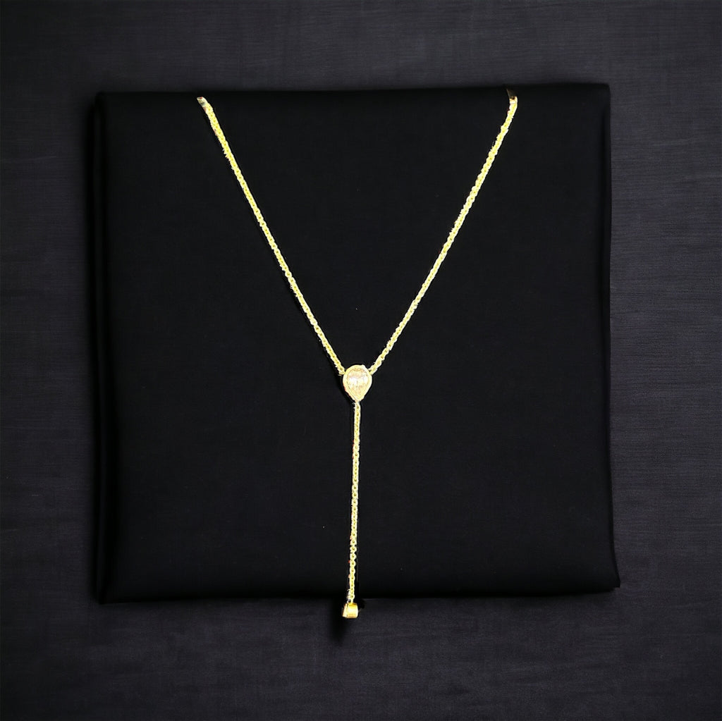 Drop Gold Necklace