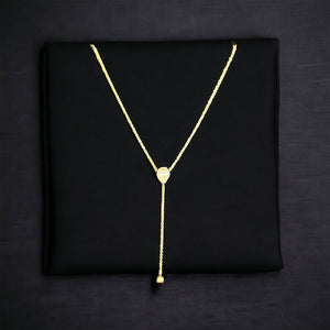 Drop Gold Necklace
