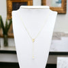 Drop Silver Necklace