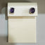 Amethyst Glow Stud Earrings