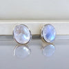 Moonstone Oval Cuff Links