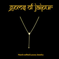Drop Gold Necklace
