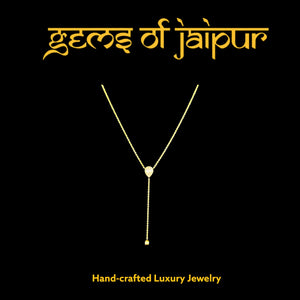 Drop Gold Necklace