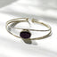 Two Line Cuff with Gemstone