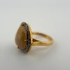 Yellow Sapphire Geometric
