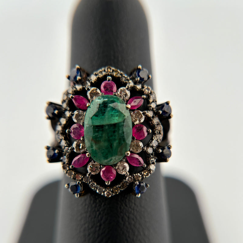Emerald Rubies and Sapphires