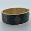Yellow and Blue Diamond Bangle