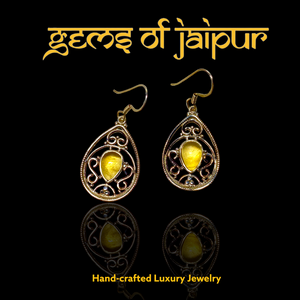 Traditional India Design with Gemstone