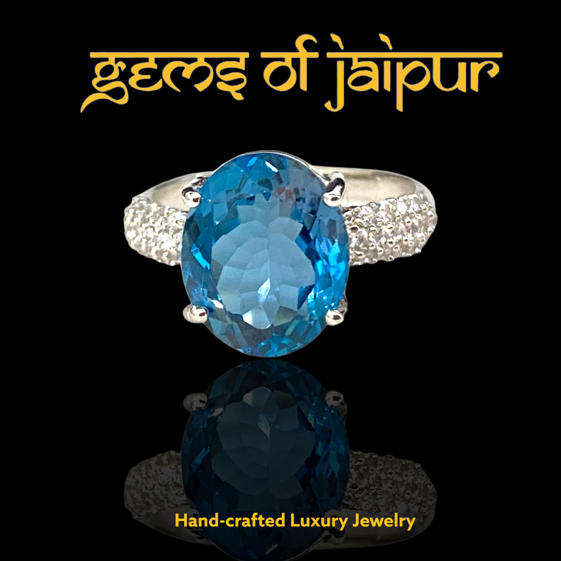 London Blue Topaz Oval