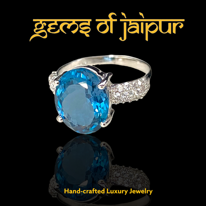 London Blue Topaz Oval